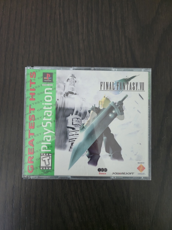 Sony Other - Final Fantasy VII 3-Disc PS1 Playstation 1 Greatest Hits Video Game